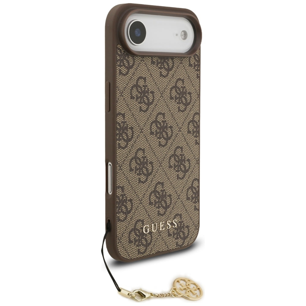 MagSafe-fodral för Apple iPhone 17 Air, Guess, 4G Charm Cradle, Brun