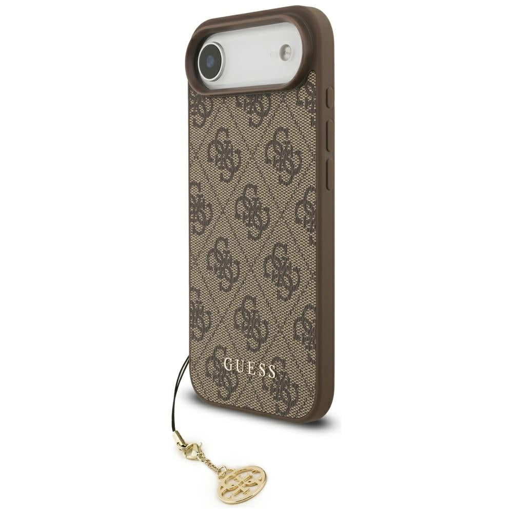 MagSafe-fodral för Apple iPhone 17 Air, Guess, 4G Charm Cradle, Brun