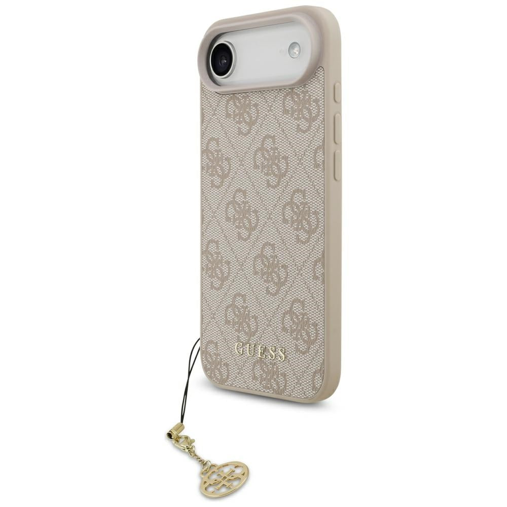 MagSafe-skal för Apple iPhone 17 Air, Guess, 4G Charm Cradle, Rosa