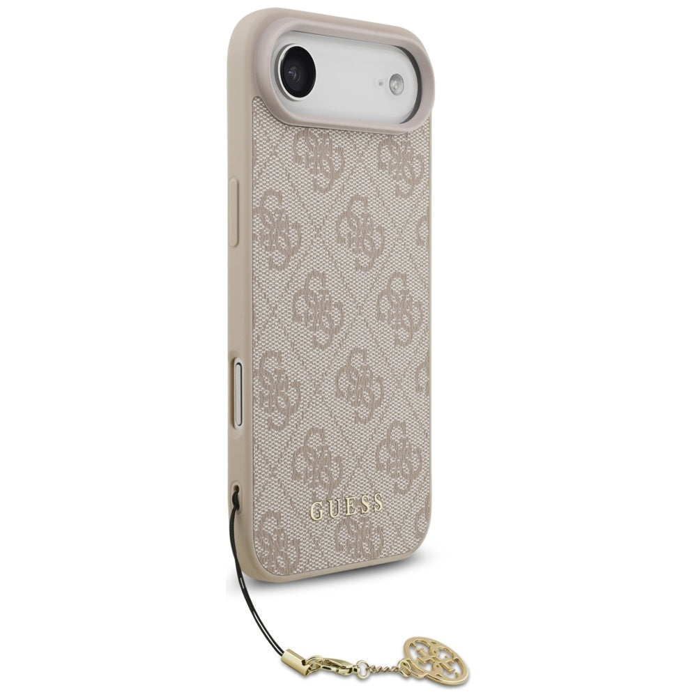 MagSafe-skal för Apple iPhone 17 Air, Guess, 4G Charm Cradle, Rosa