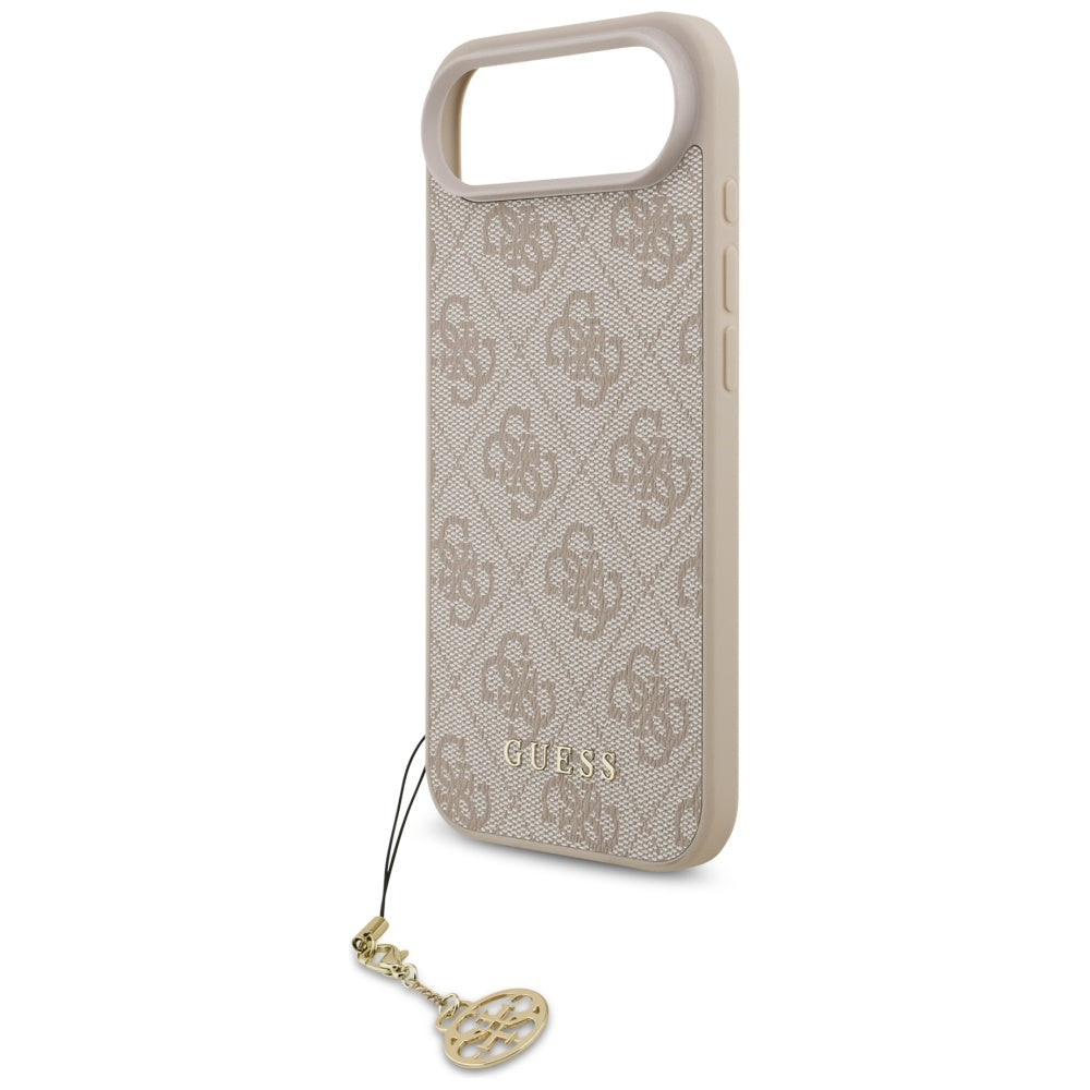 MagSafe-skal för Apple iPhone 17 Air, Guess, 4G Charm Cradle, Rosa