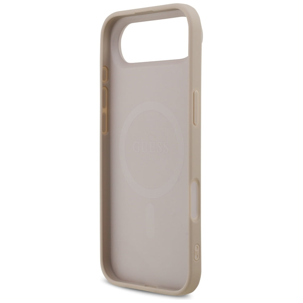 MagSafe-skal för Apple iPhone 17 Air, Guess, 4G Printed Stripes, Rosa