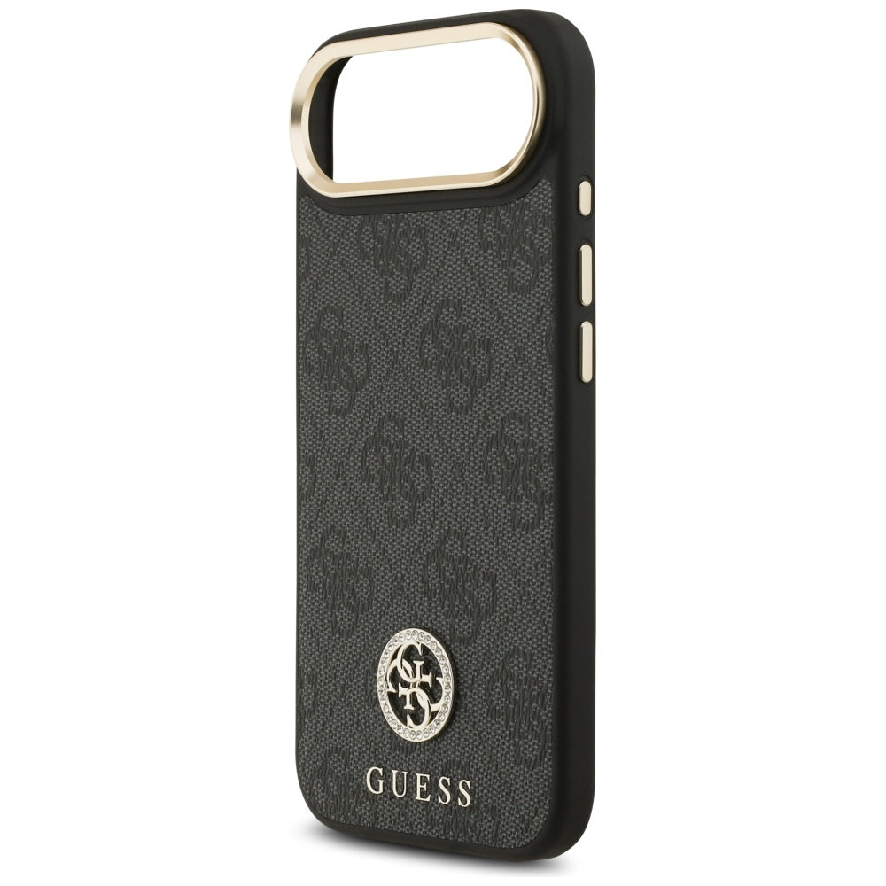 MagSafe-skal för Apple iPhone 17 Air, Guess, 4G Strass Logo, Svart
