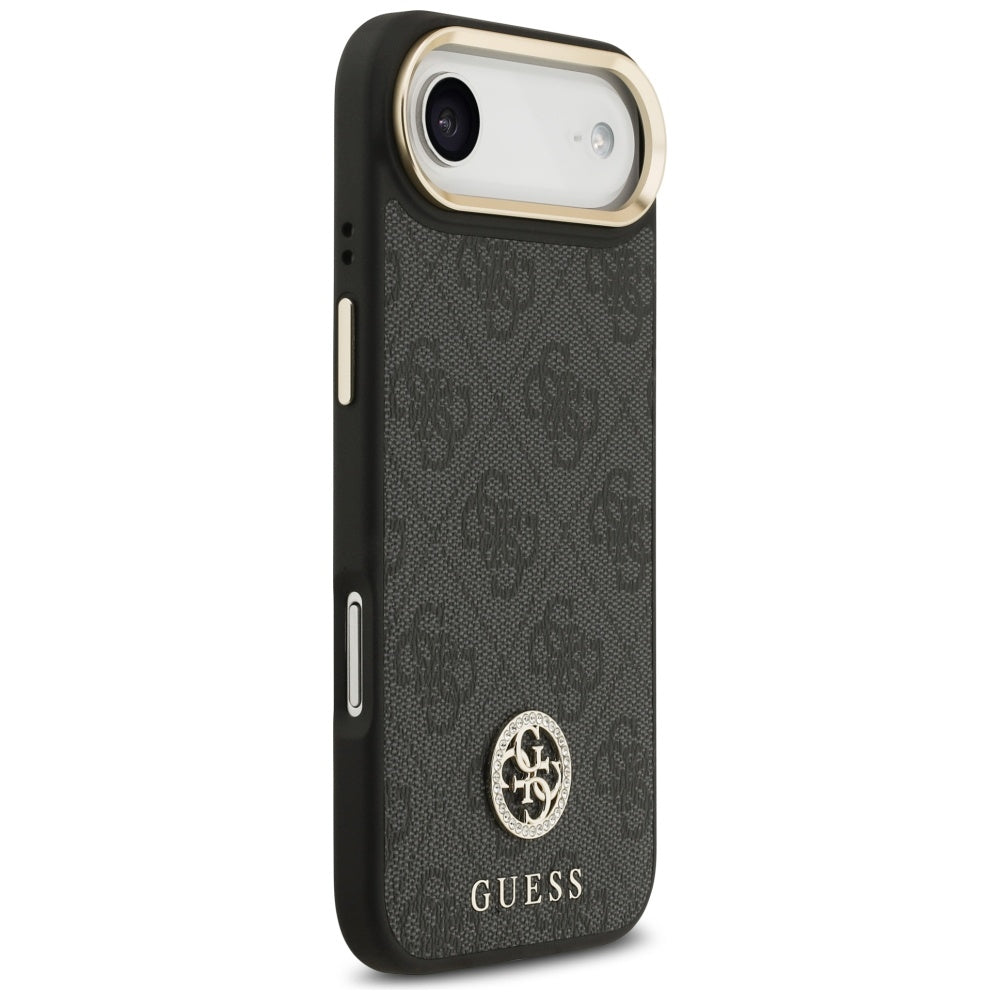 MagSafe-skal för Apple iPhone 17 Air, Guess, 4G Strass Logo, Svart