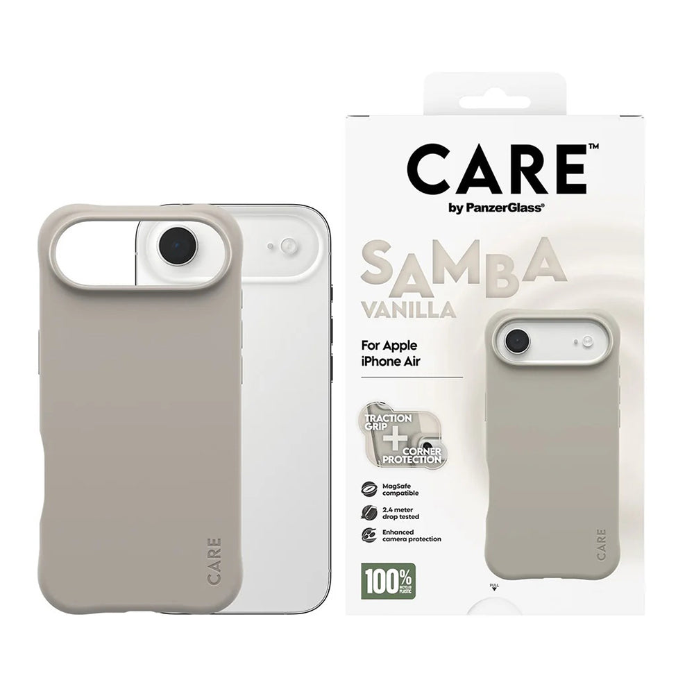 MagSafe-skal för Apple iPhone 17 Air, PanzerGlass, Fashionable Care, Beige