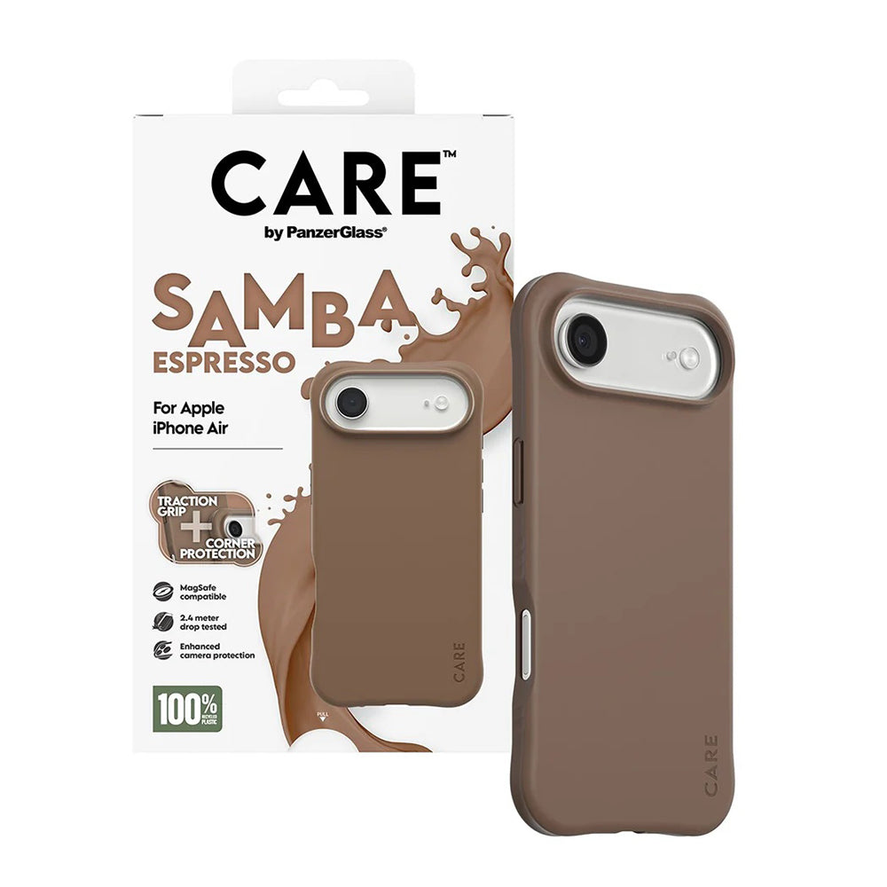 MagSafe-skal för Apple iPhone 17 Air, PanzerGlass, Fashionable Care, Brun