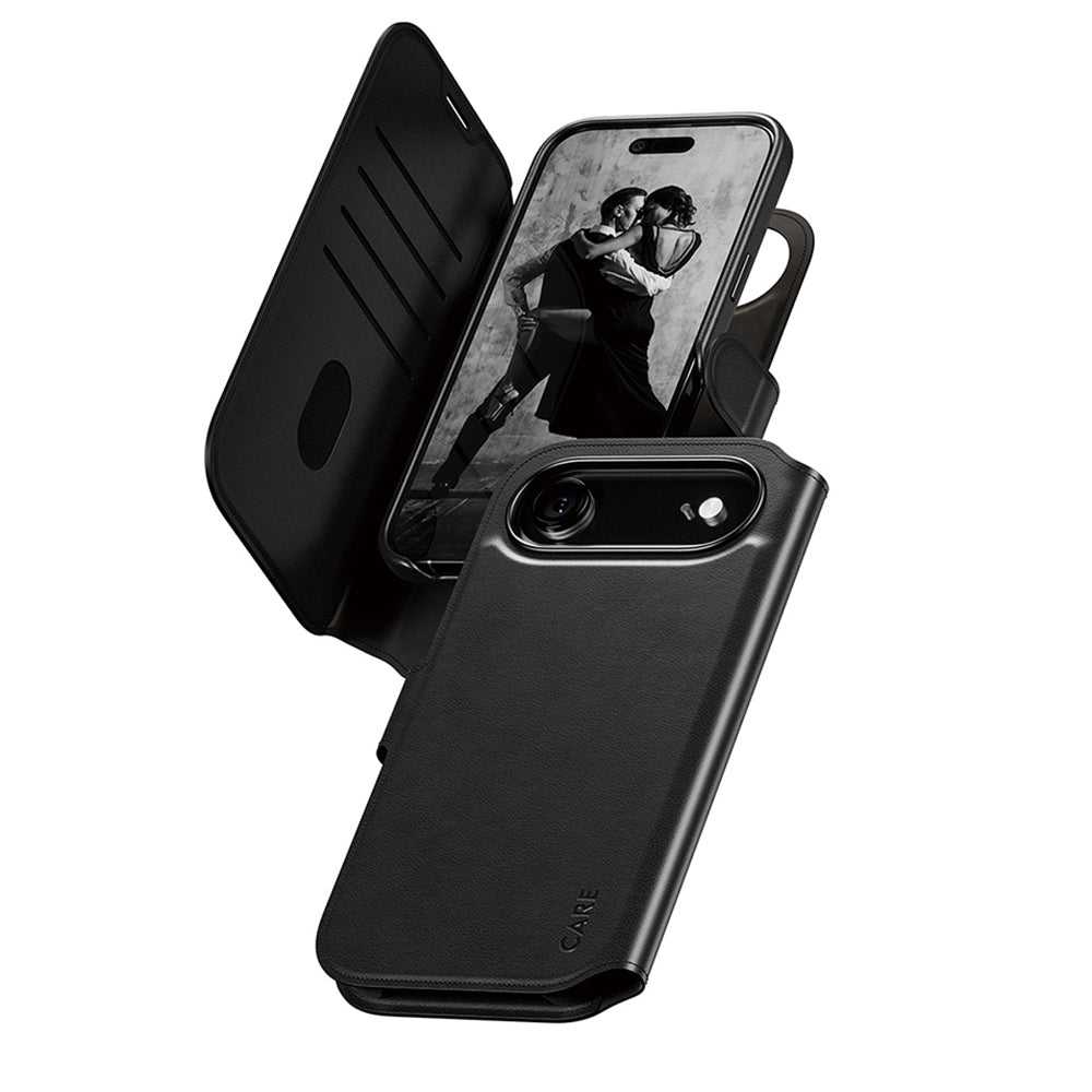 MagSafe-skal för Apple iPhone 17 Air, PanzerGlass, Care Feature Tango Two-in-One, Svart