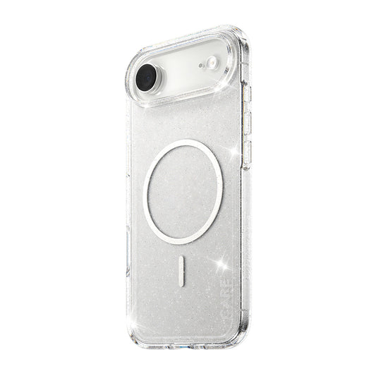MagSafe-skal för Apple iPhone 17 Air, PanzerGlass, Care Urban Explorer Star Lit, Transparent Vit