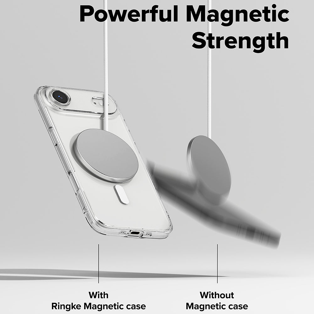 MagSafe-skal för Apple iPhone 17 Air, Ringke, Fusion, Transparent