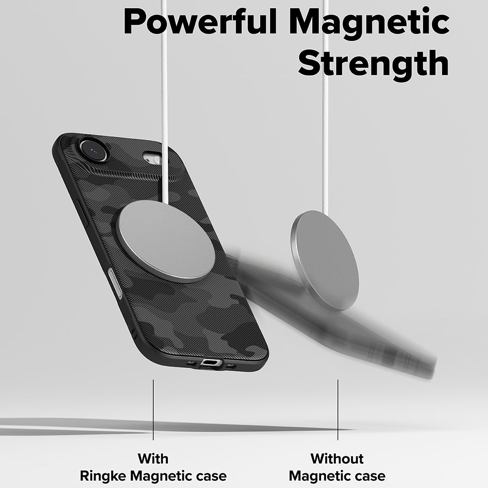 MagSafe-skal för Apple iPhone 17 Air, Ringke, Onyx, Kamouflage