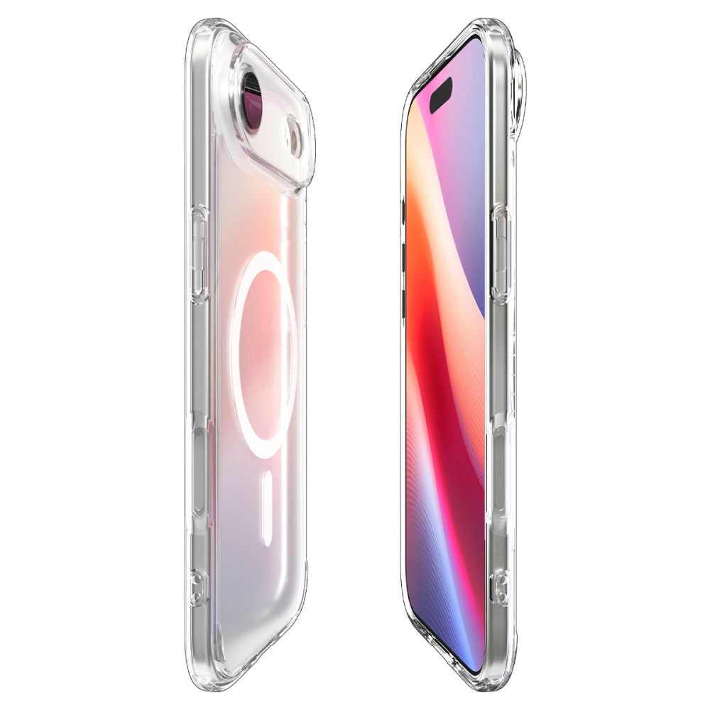 MagSafe-skal för Apple iPhone 17 Air, Spigen, Ultra Hybrid, Satinvit ACS10317
