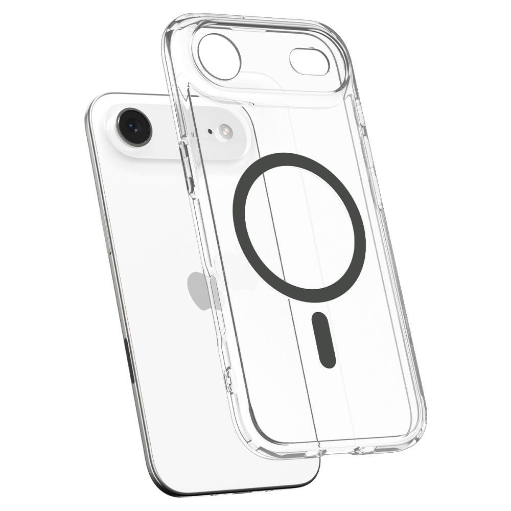 MagSafe-skal för Apple iPhone 17 Air, Spigen, Ultra Hybrid, Transparent Grå ACS10314