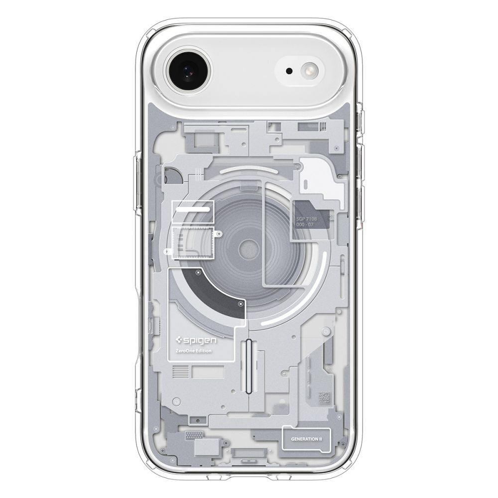MagSafe Case for Apple iPhone 17 Air, Spigen, Ultra Hybrid Zero One, White ACS10318