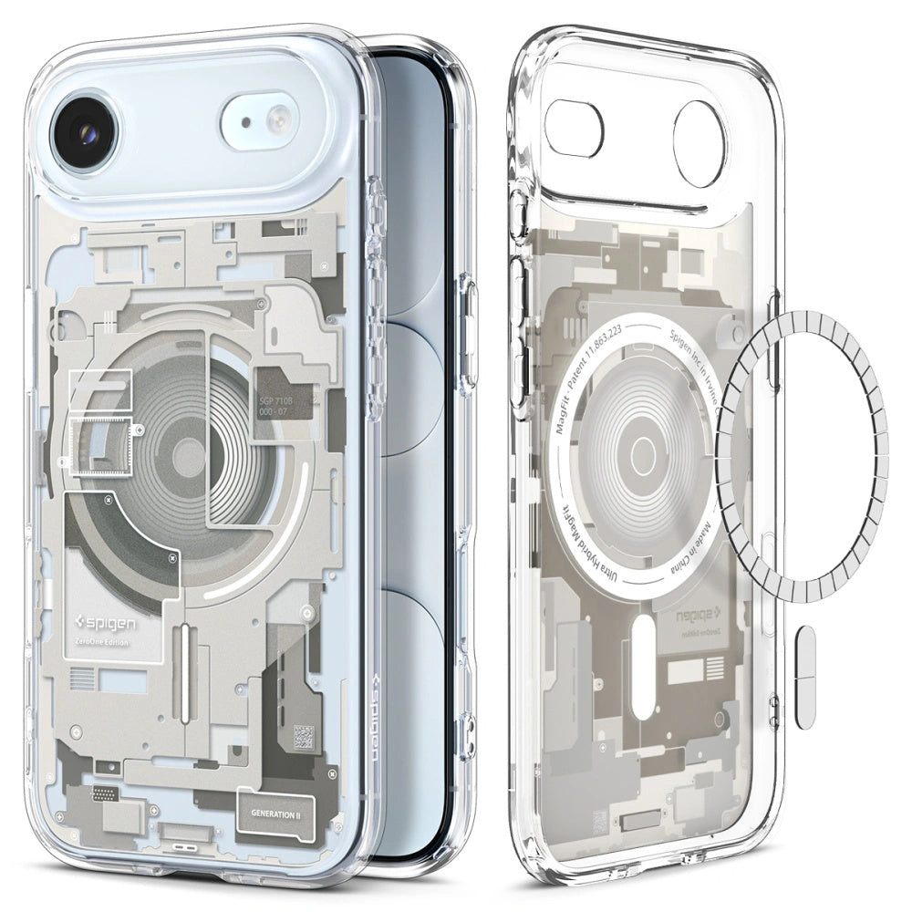 MagSafe Case for Apple iPhone 17 Air, Spigen, Ultra Hybrid Zero One, Beige ACS10319