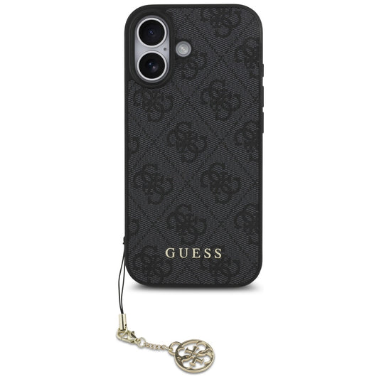 MagSafe-skal för Apple iPhone 17, Guess, 4G Charm Cradle, Svart