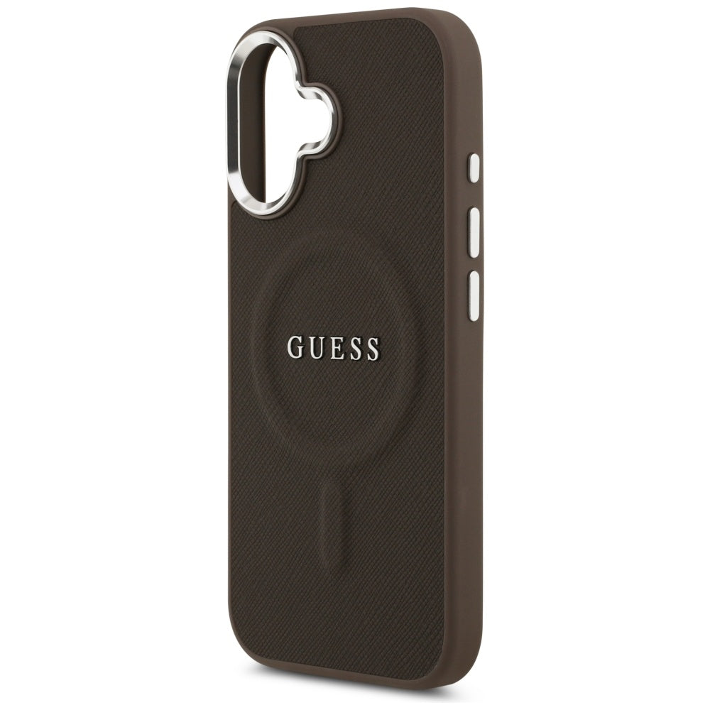 MagSafe-skal för Apple iPhone 17, Guess, Classic Logo, Brun