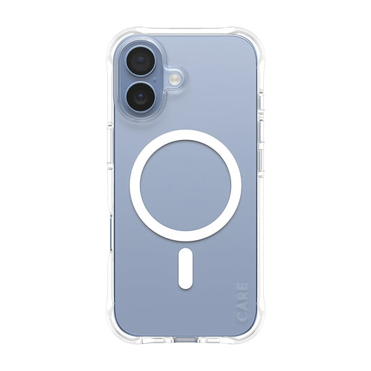 MagSafe-skal för Apple iPhone 17, PanzerGlass, Fashionable Care, Transparent Vit