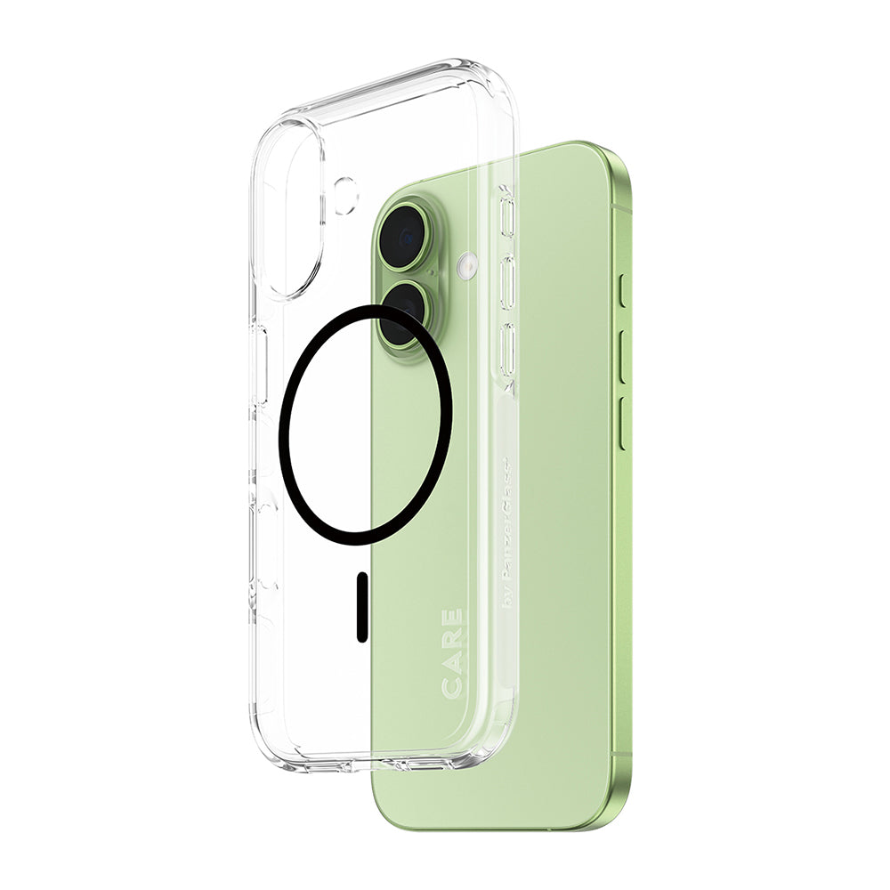 MagSafe-skal för Apple iPhone 17, PanzerGlass, Care Urban Explorer, Svart Transparent
