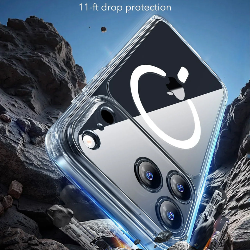 MagSafe-skal för Apple iPhone 17 Pro, ESR, Classic Hybrid, Transparent