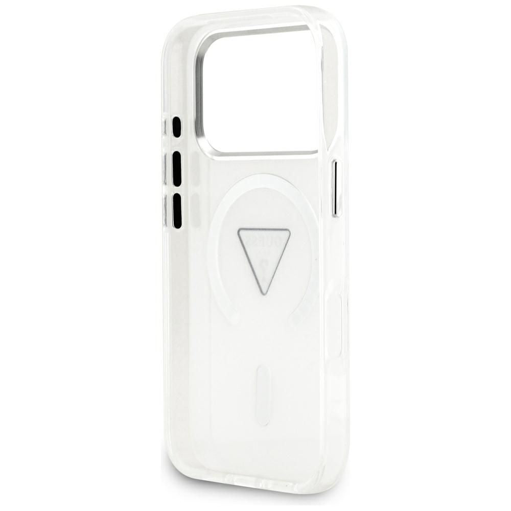 MagSafe-skal för Apple iPhone 17 Pro, Guess, IML Gradient Triangle Logo, Transparent