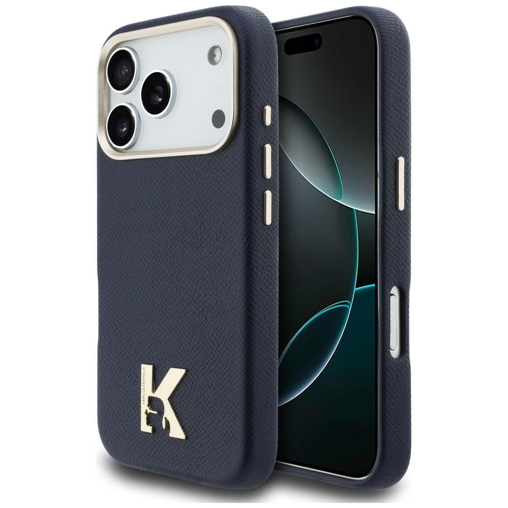 MagSafe-skal för Apple iPhone 17 Pro, Karl Lagerfeld, Karl Head Logo, Blå
