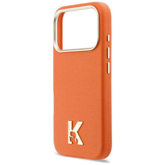 MagSafe-skal för Apple iPhone 17 Pro, Karl Lagerfeld, Karl Head Logo, Orange