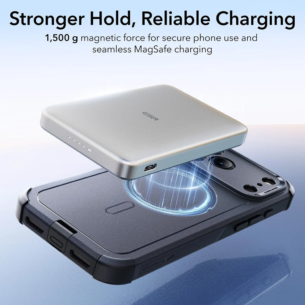 MagSafe-skal för Apple iPhone 17 Pro Max, ESR, Cyber, Svart