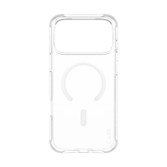 MagSafe-skal för Apple iPhone 17 Pro Max, PanzerGlass, Fashionable Care, Transparent Vit