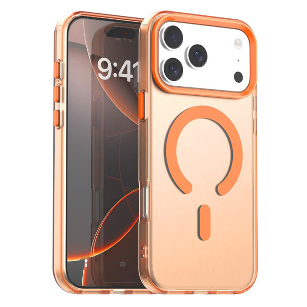 MagSafe-skal för Apple iPhone 17 Pro Max, Techsuit, CandyCase, Orange