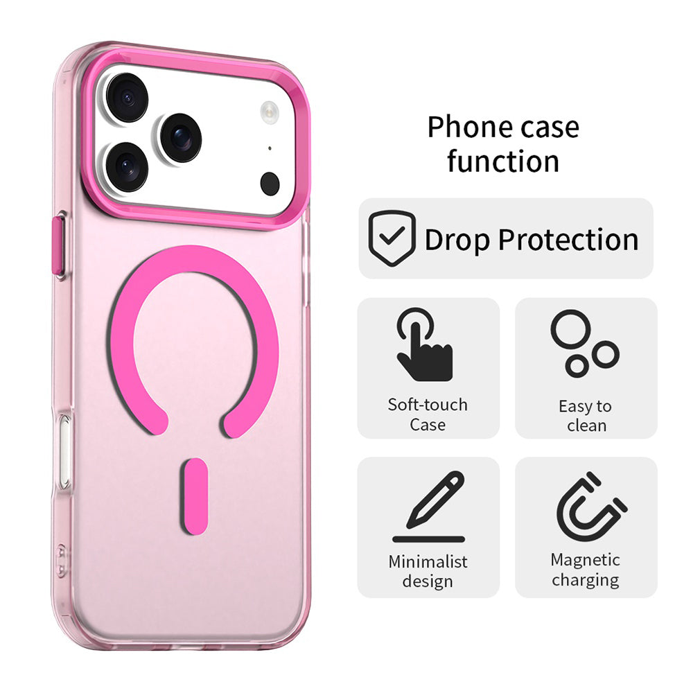 MagSafe-skal för Apple iPhone 17 Pro Max, Techsuit, CandyCase, Rosa