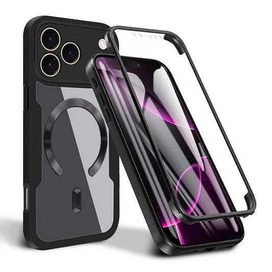 MagSafe-skal för Apple iPhone 17 Pro Max, Techsuit, ColorVerse 360, Svart