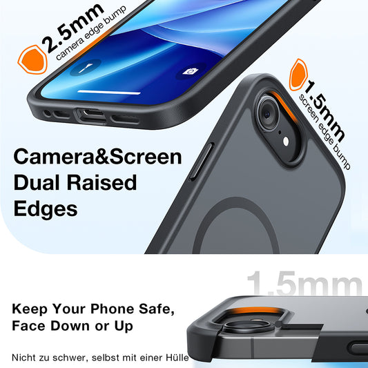 MagSafe Case for Apple iPhone 17 Pro Max, Torras, Guardian, Transparent