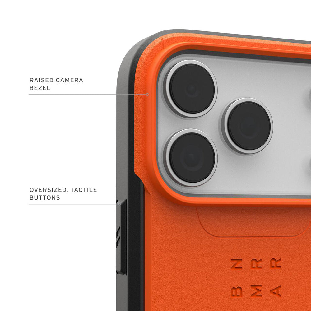 MagSafe-fodral för Apple iPhone 17 Pro Max, Urban Armor Gear, Civilian LT, Orange