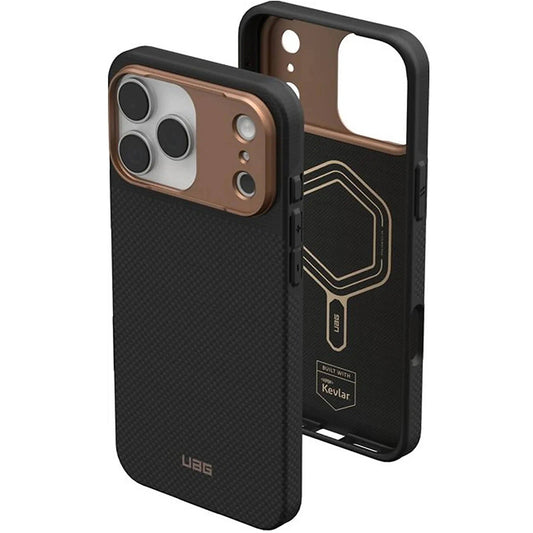 MagSafe-fodral för Apple iPhone 17 Pro Max, Urban Armor Gear, Fibr Armr, Svart Brons