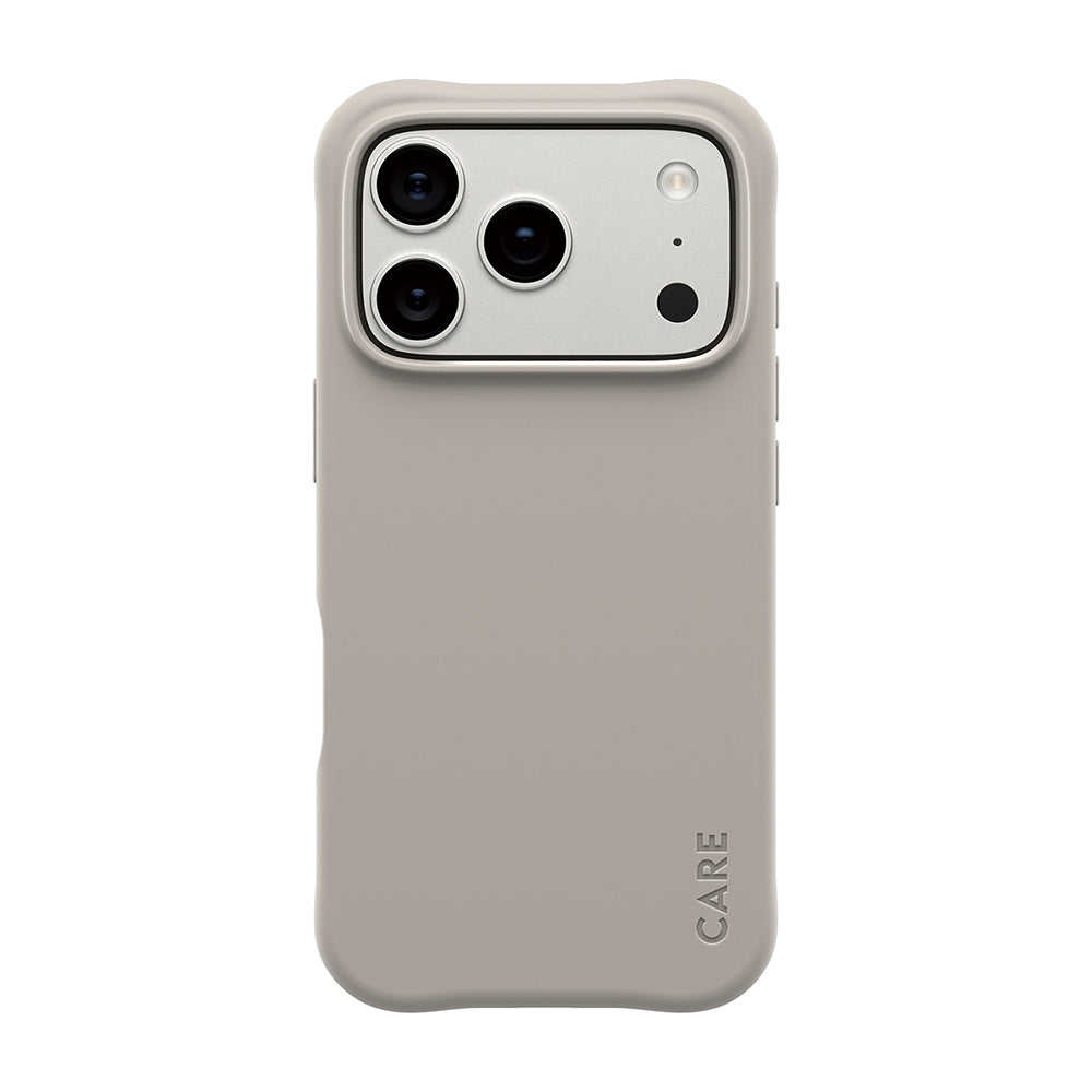 MagSafe-skal för Apple iPhone 17 Pro, PanzerGlass, Fashionable Care, Beige