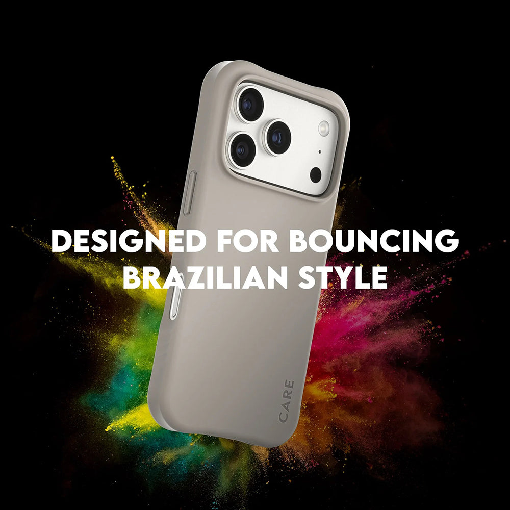 MagSafe-skal för Apple iPhone 17 Pro, PanzerGlass, Fashionable Care, Beige