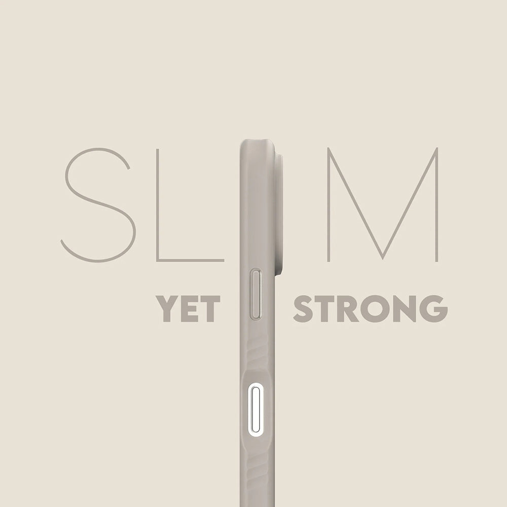 MagSafe-skal för Apple iPhone 17 Pro, PanzerGlass, Fashionable Care, Beige