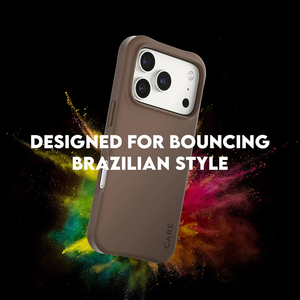 MagSafe Case for Apple iPhone 17 Pro, PanzerGlass, Fashionable Care, Brown