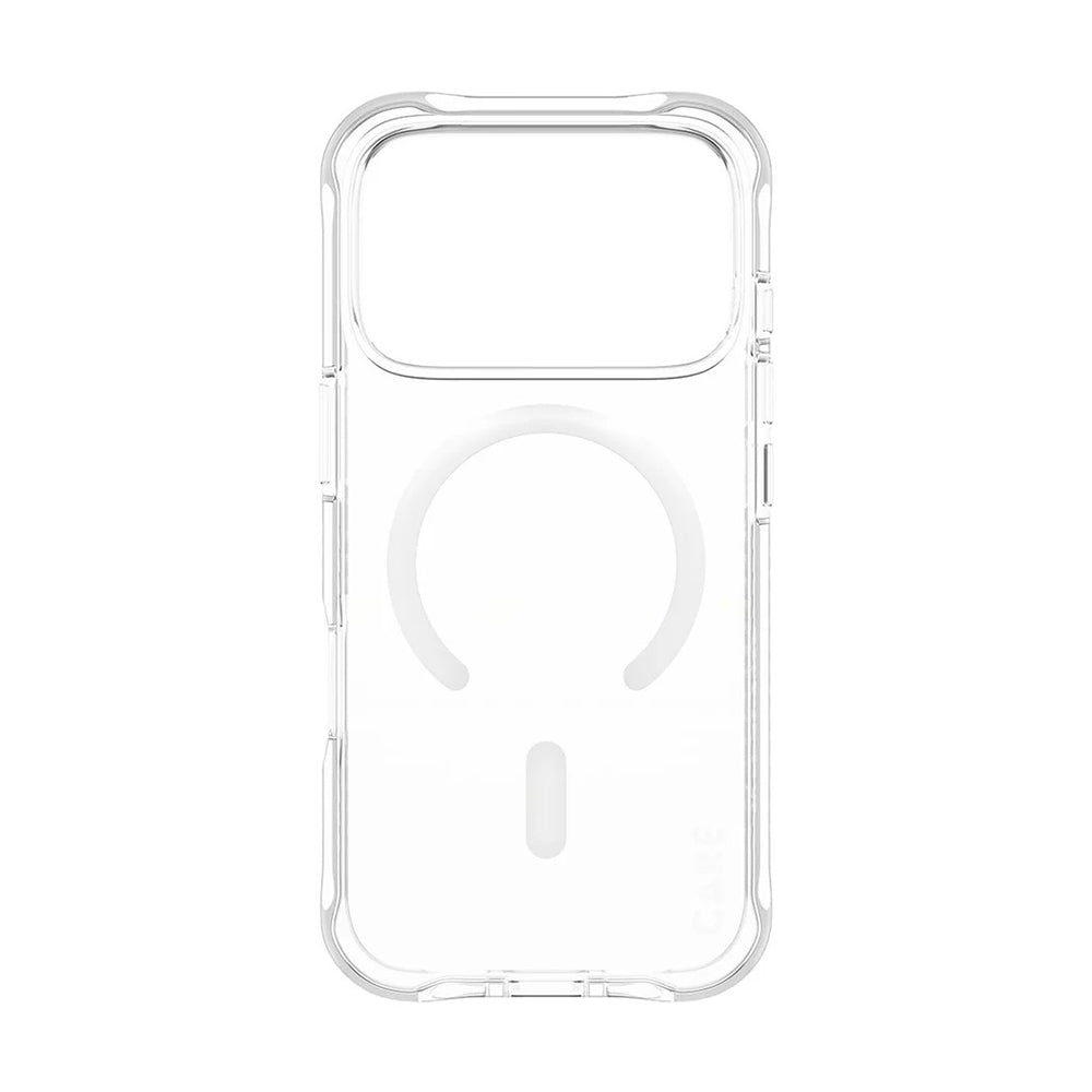MagSafe-skal för Apple iPhone 17 Pro, PanzerGlass, Fashionable Care, Vit Transparent