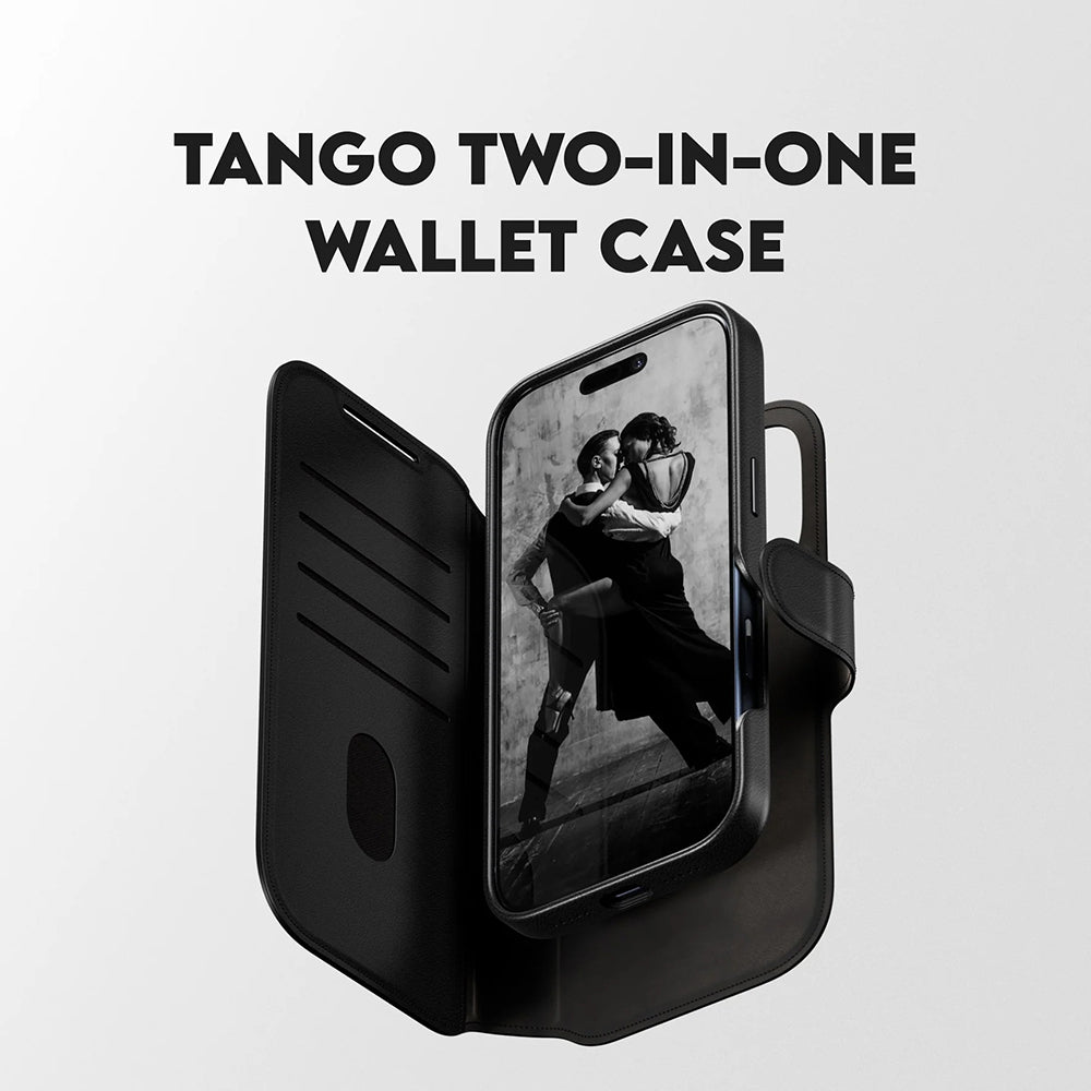 MagSafe-skal för Apple iPhone 17 Pro, PanzerGlass, Care Feature Tango Two-in-One, Svart