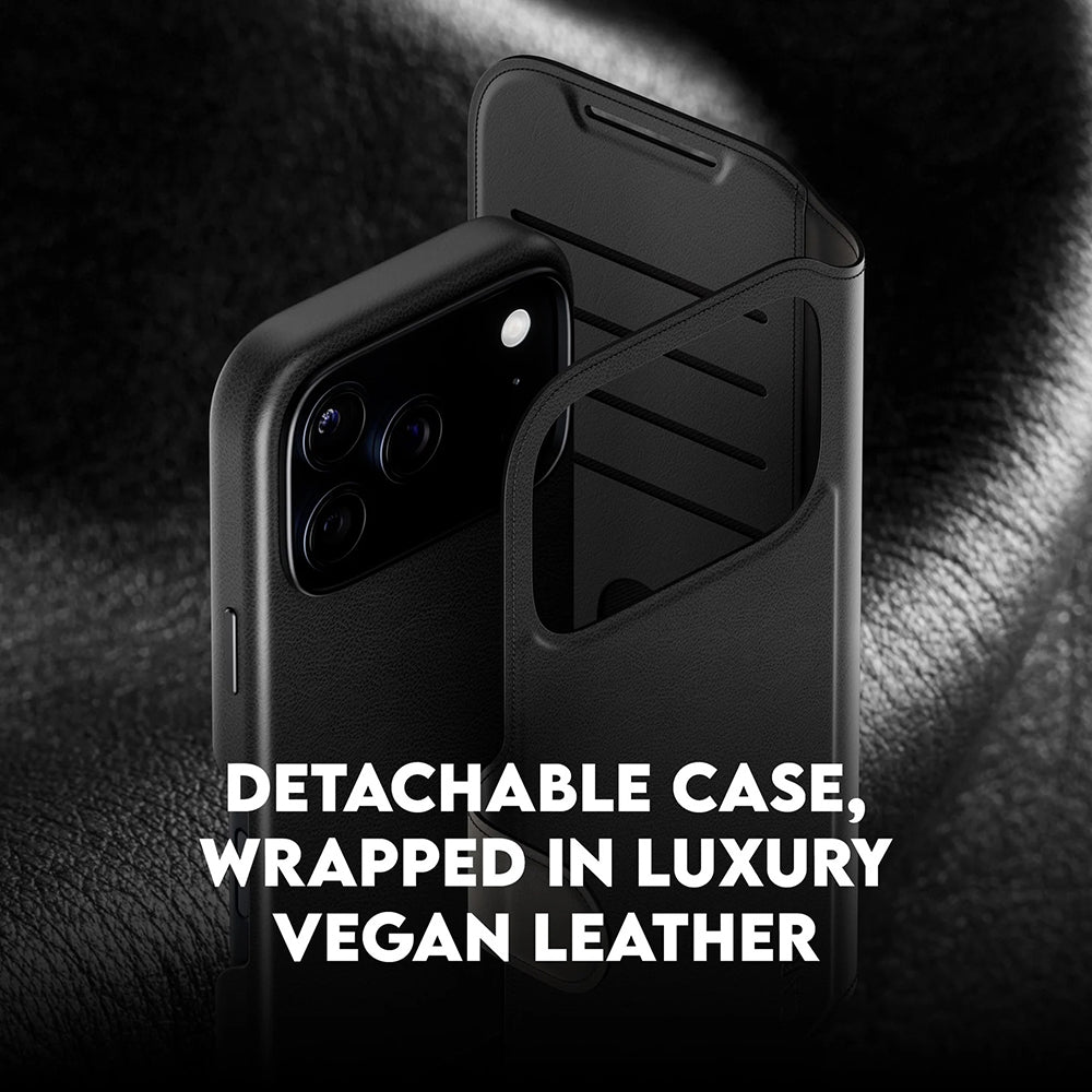 MagSafe-skal för Apple iPhone 17 Pro, PanzerGlass, Care Feature Tango Two-in-One, Svart
