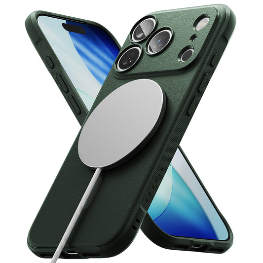 MagSafe-fodral för Apple iPhone 17 Pro, Ringke, Onyx, Mörkgrön