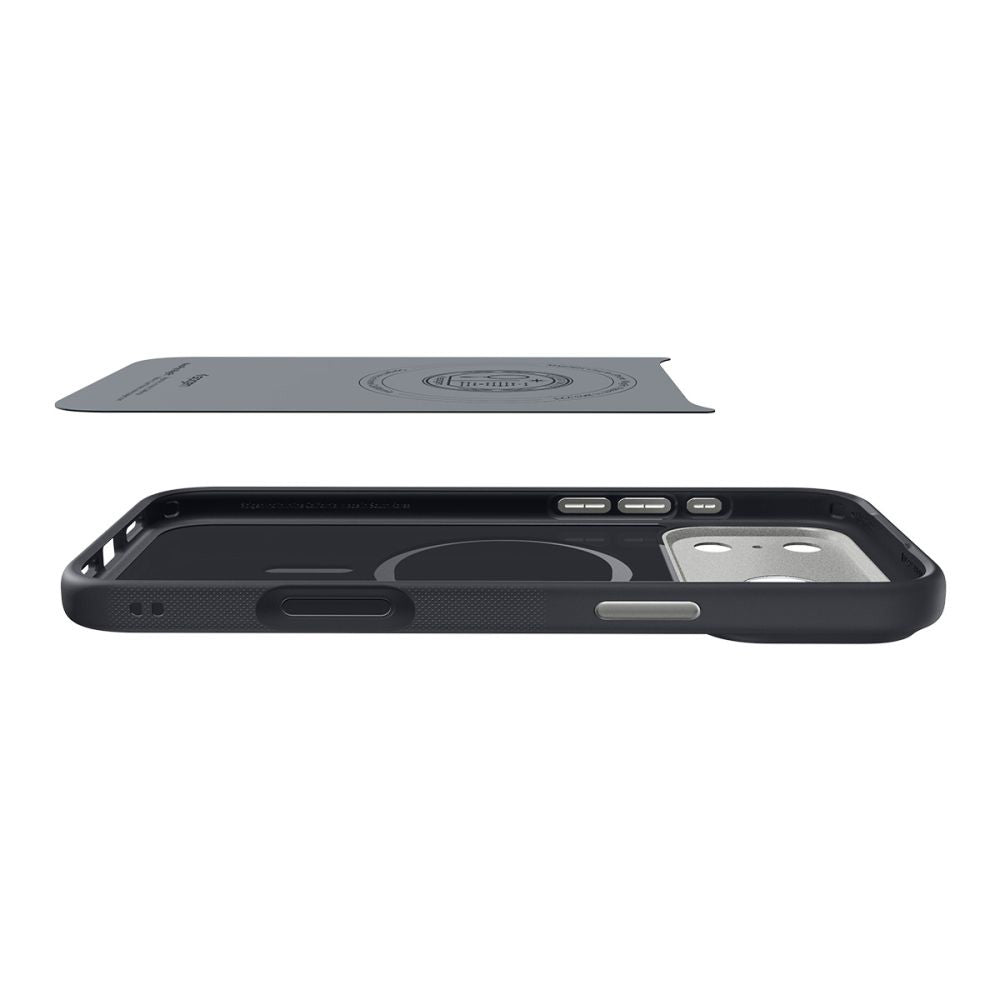 MagSafe-skal för Apple iPhone 17 Pro, Spigen, Caseology Nano Pop, Svart ACS10328