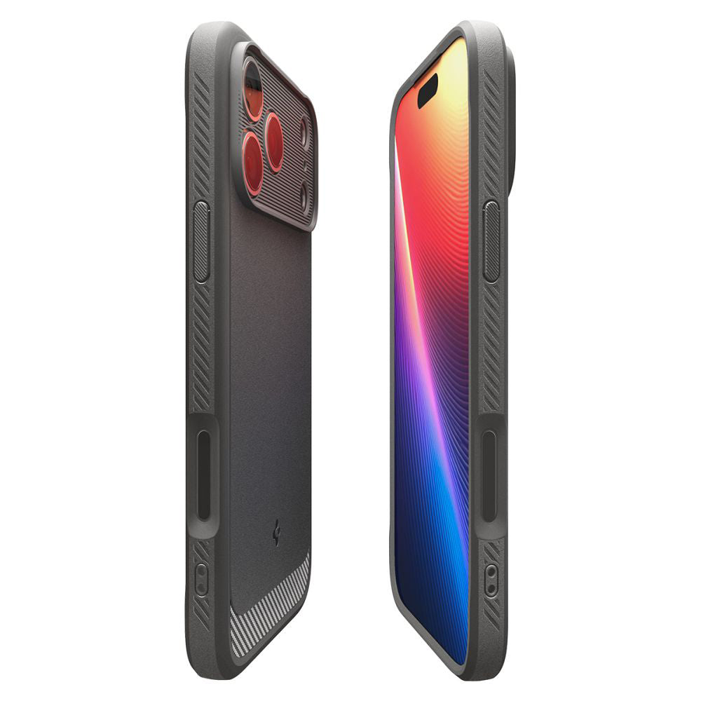 MagSafe-skal för Apple iPhone 17 Pro, Spigen, Rugged Armor, Grå ACS10330