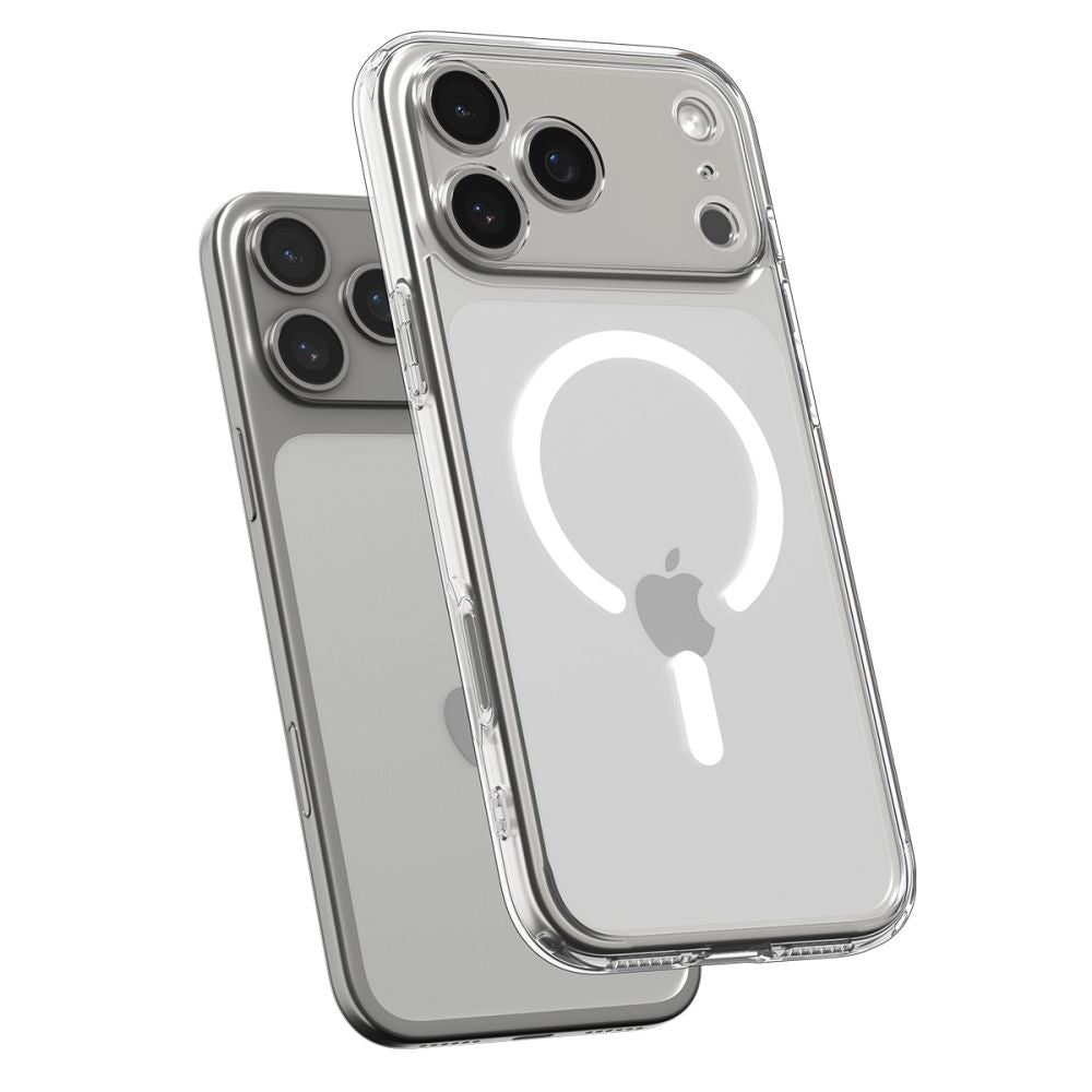 MagSafe-skal för Apple iPhone 17 Pro, Spigen, Ultra Hybrid, Vit ACS10346