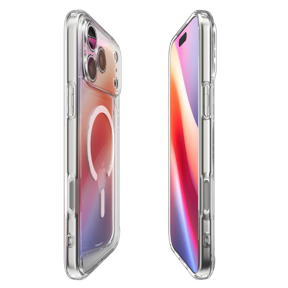 MagSafe-skal för Apple iPhone 17 Pro, Spigen, Ultra Hybrid, Vit ACS10346