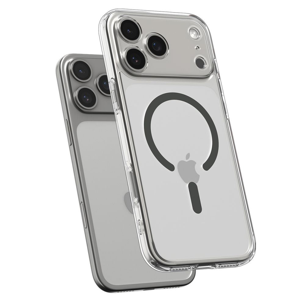 MagSafe-skal för Apple iPhone 17 Pro, Spigen, Ultra Hybrid, Grå ACS10347