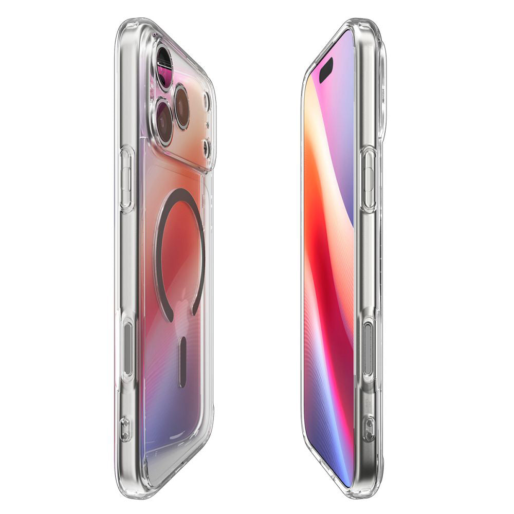 MagSafe-skal för Apple iPhone 17 Pro, Spigen, Ultra Hybrid, Grå ACS10347