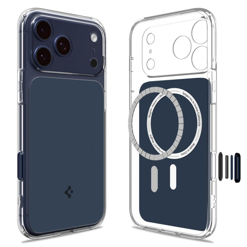 MagSafe-skal för Apple iPhone 17 Pro, Spigen, Ultra Hybrid T, Matt Blå ACS10476