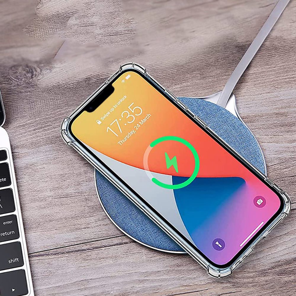 MagSafe-skal för Apple iPhone 17 Pro, Techsuit, Stötsäker, Transparent